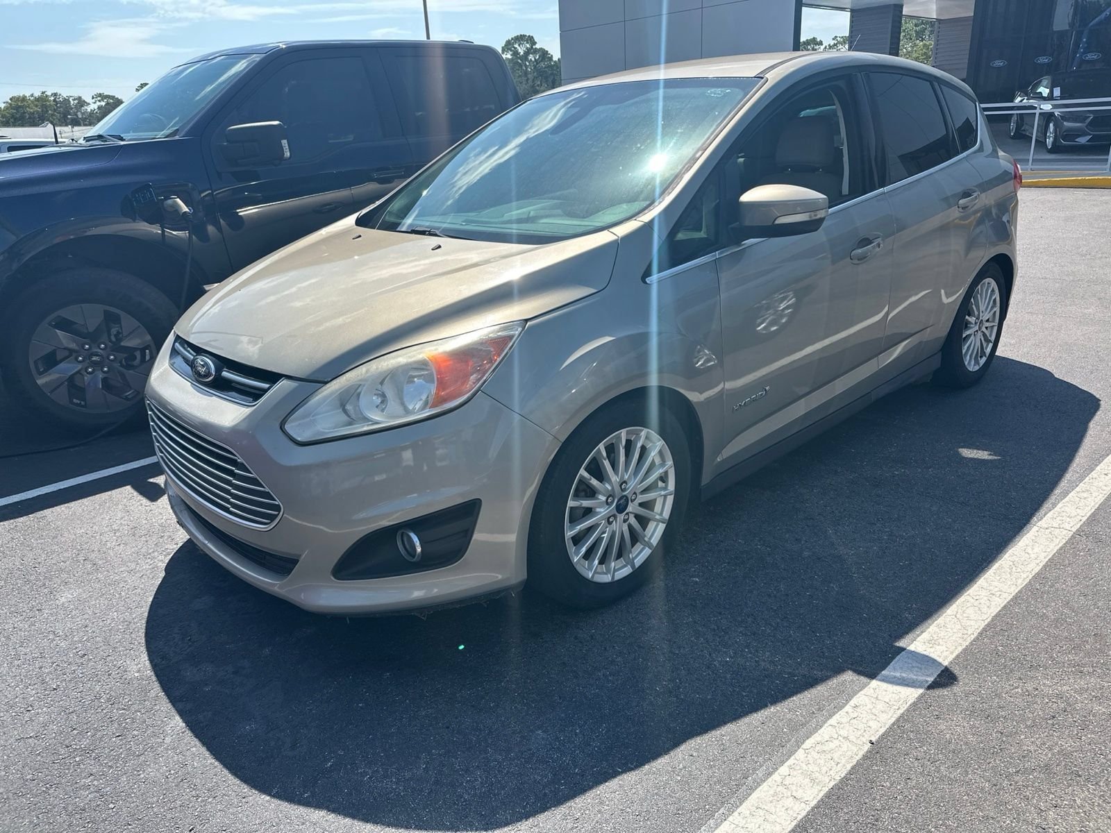 Used 2015 Ford C-Max SEL with VIN 1FADP5BU1FL112569 for sale in Spring Hill, FL