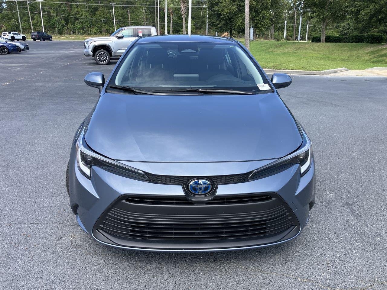 Used 2025 Blue (Celestite) Toyota Hybrid LE image 8