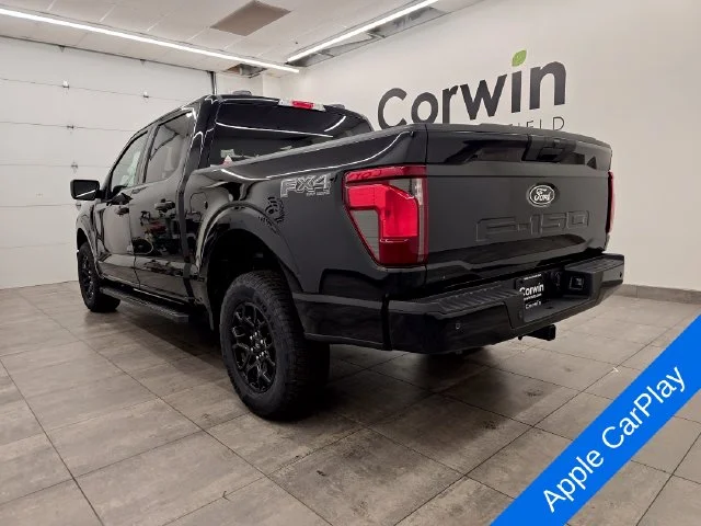 New 2026 Agate Black Metallic Ford XLT image 3