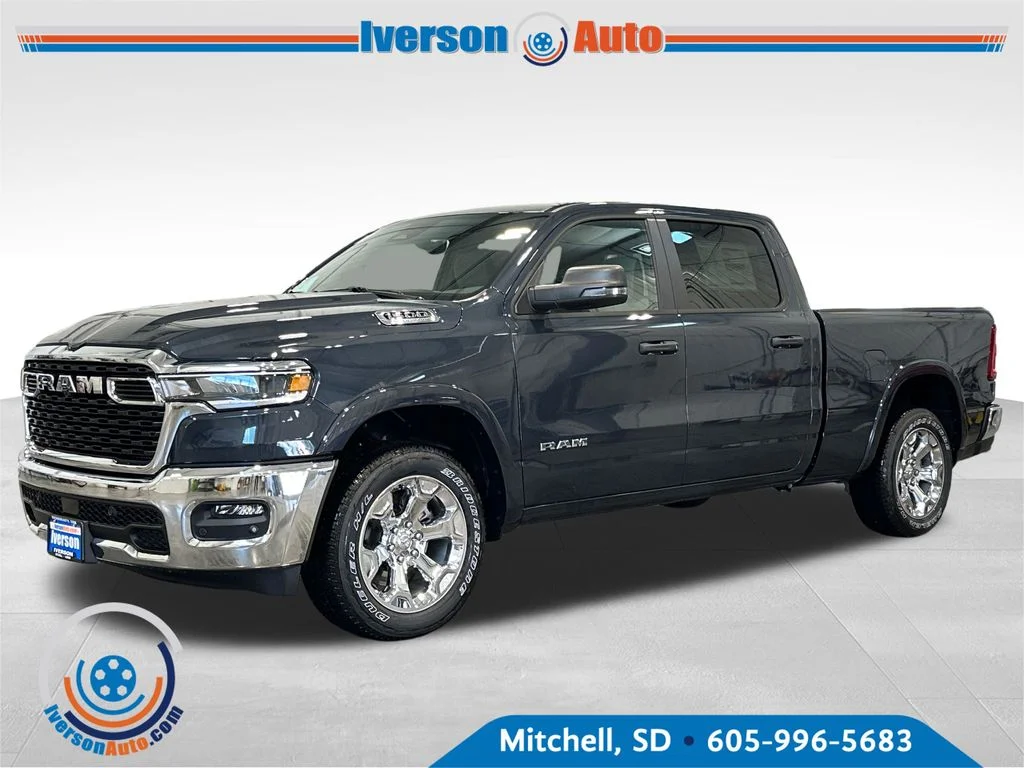 New 2026 Forged Blue Metallic Exterior Paint RAM Big Horn/Lone Star image 3