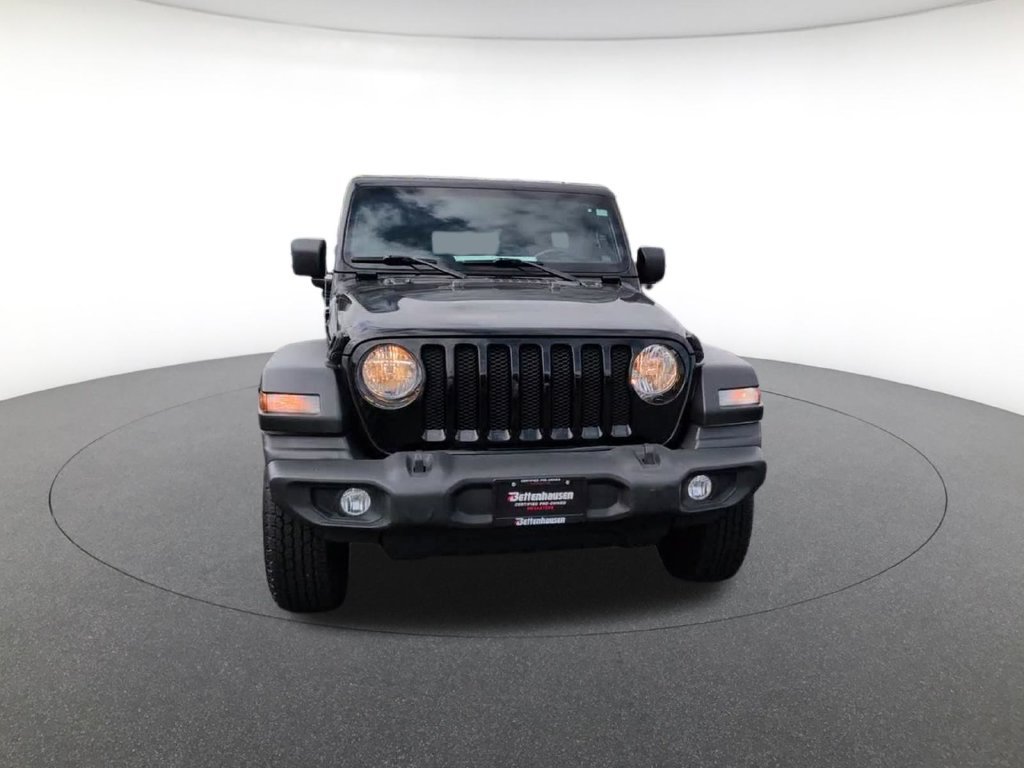Certified Used 2022 Black Jeep Unlimited Sport S image 2