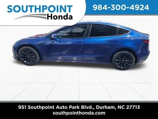 Used 2023 Tesla Model 3 Base with VIN 5YJ3E1EAXPF430345 for sale in Durham, NC