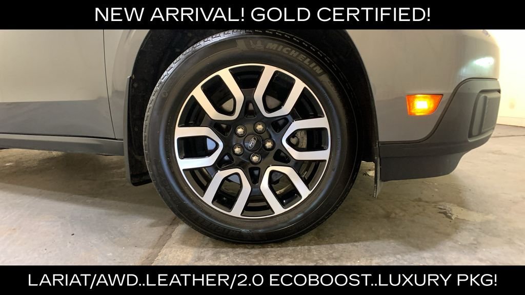 Certified Used 2022 Gray Metallic Ford Lariat image 9