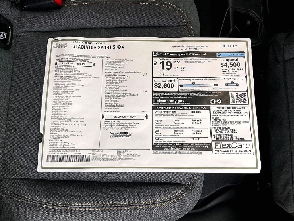 New 2026 41 Jeep Sport S image 17