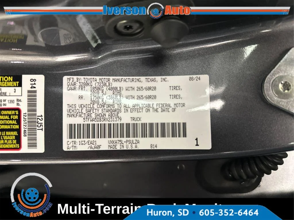 Used 2024 Magnetic Gray Metallic Toyota Limited image 13