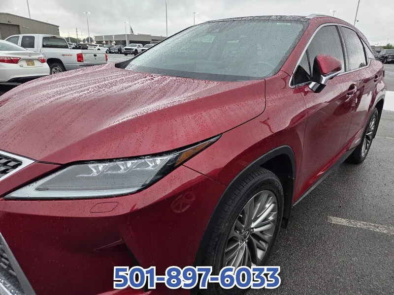 Used 2020 RED LEXUS RX 450H AWD image 5