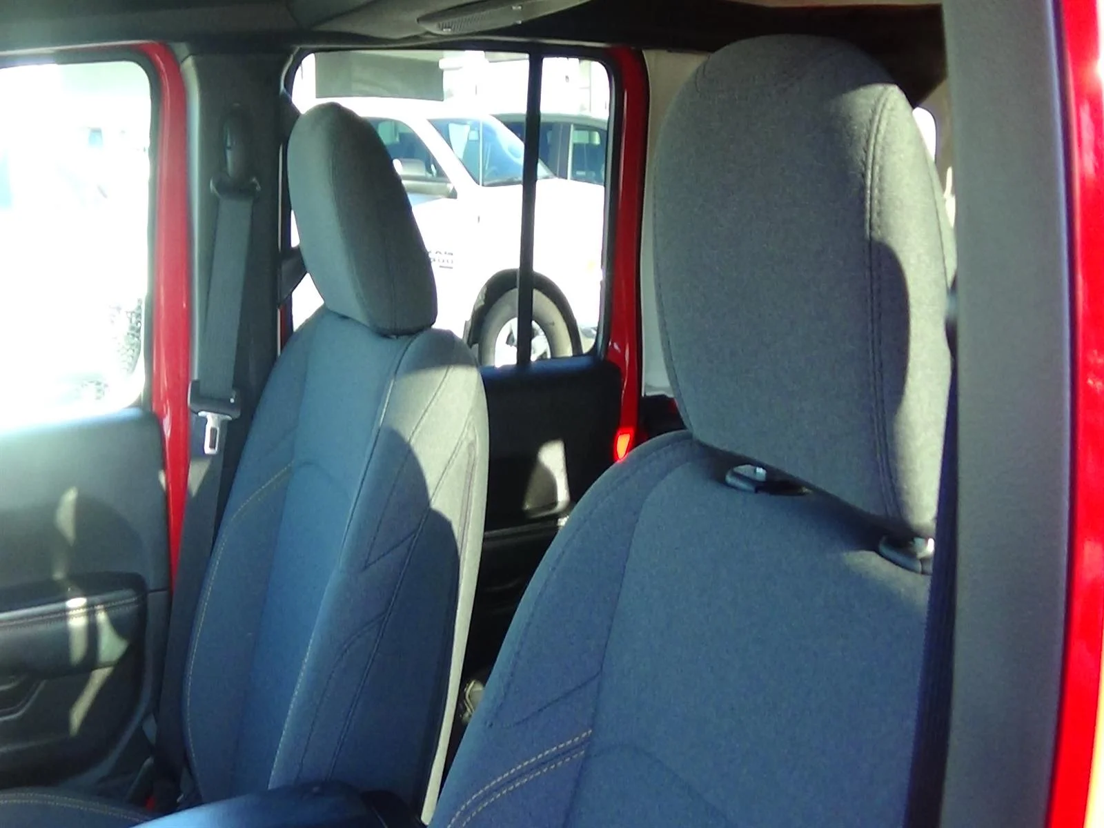 Used 2025 Firecracker Red Clear Coat (prc) Jeep Sahara 4xe image 19