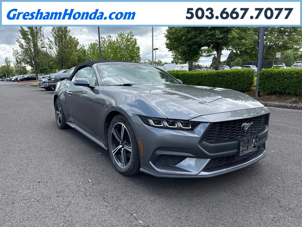 Used 2024 Carbonized Gray Metallic Ford EcoBoost Premium image 1