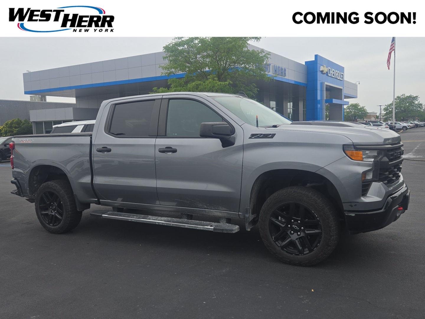 Used 2023 Sterling Gray Metallic Chevrolet Custom Trail Boss image 1