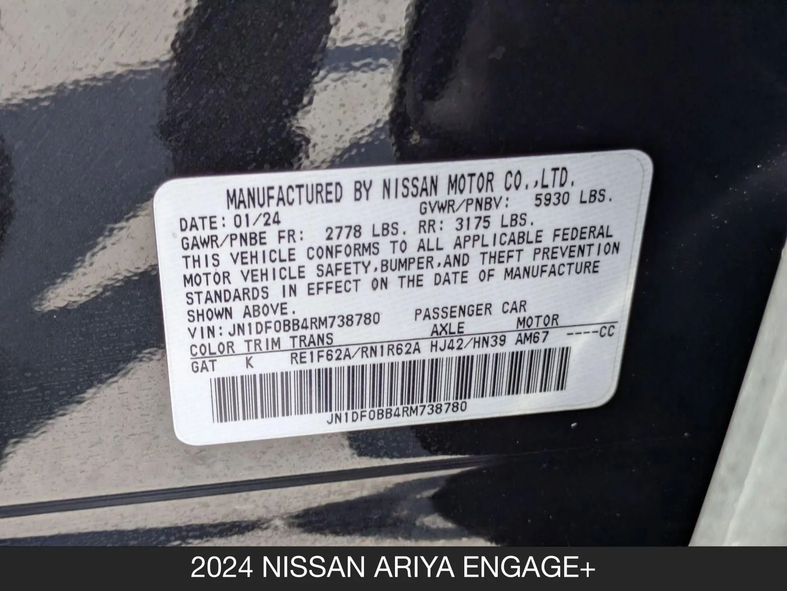 Used 2024 Black Diamond Pearl Nissan ENGAGE+ image 25
