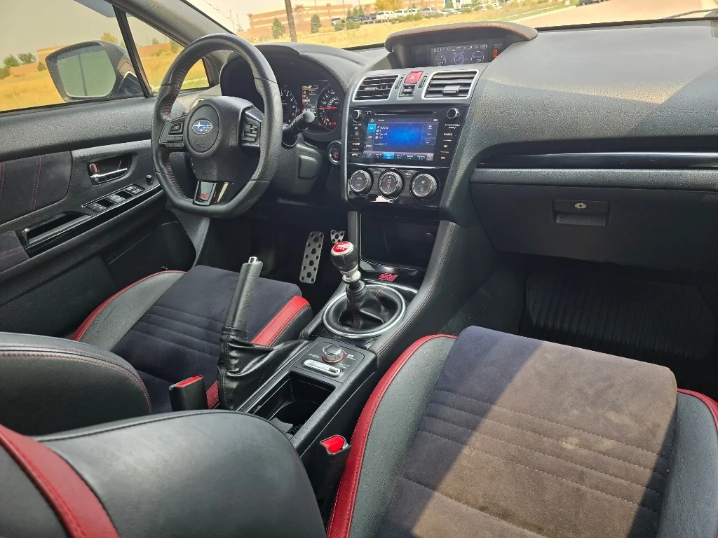 Used 2021 Crystal Black Silica Subaru STI image 28