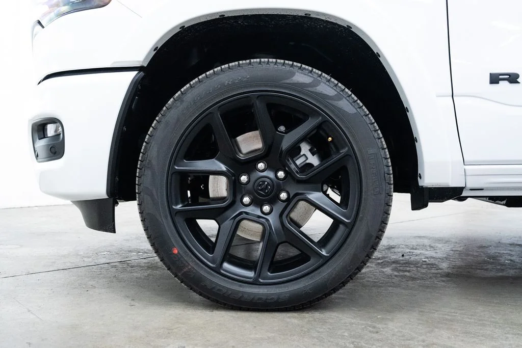 New 2026 Bright White Clear-Coat Exterior Paint RAM Laramie image 7