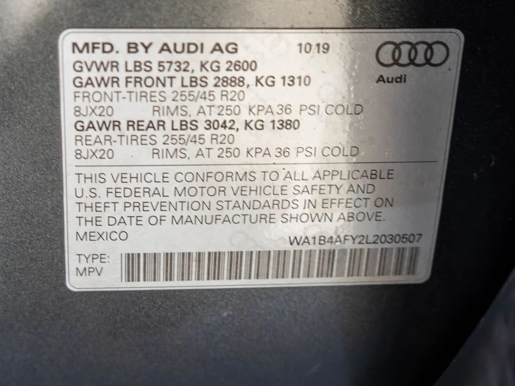 Used 2020 Gray Audi 3.0T Premium Plus image 39