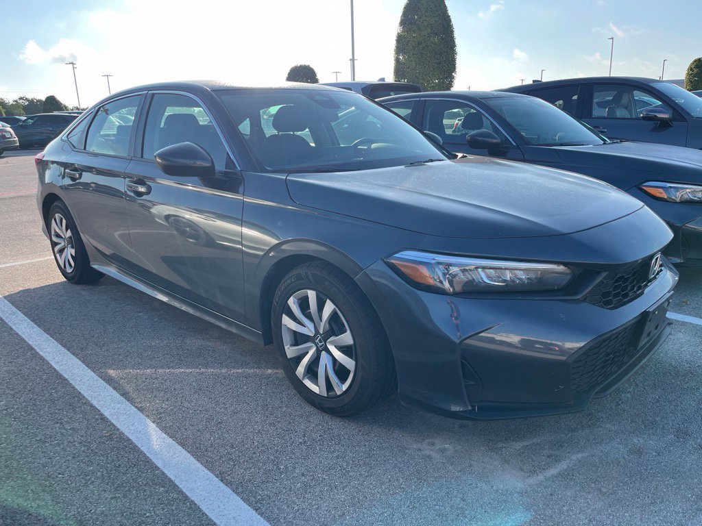 Used 2025 Meteorite Gray Metallic Honda LX image 2