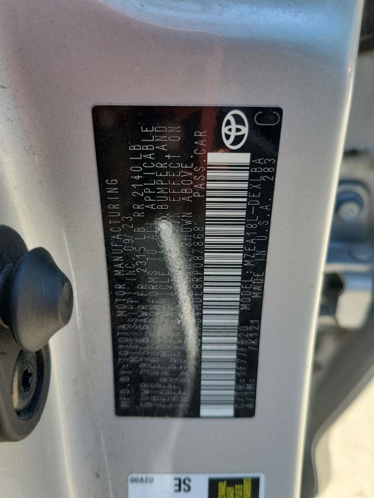 Certified Used 2024 Silver Toyota LE image 35