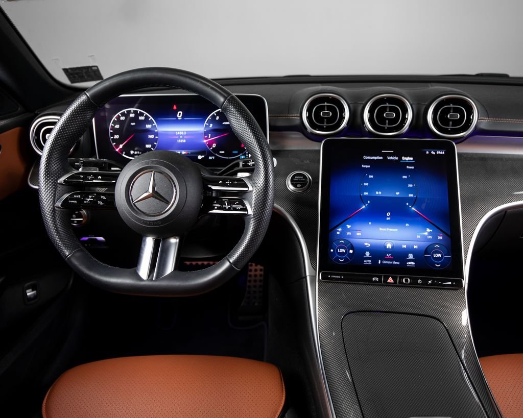 Certified Used 2023 Black Mercedes-Benz C 300 image 8