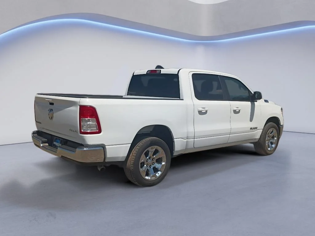 Used 2022 Bright White Clearcoat Ram Big Horn image 6