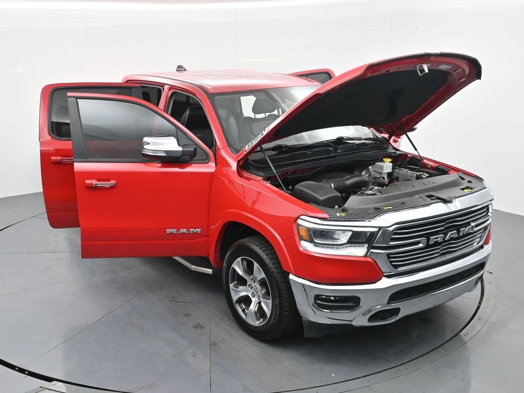 Used 2022 Flame Red Clearcoat Ram Laramie image 34