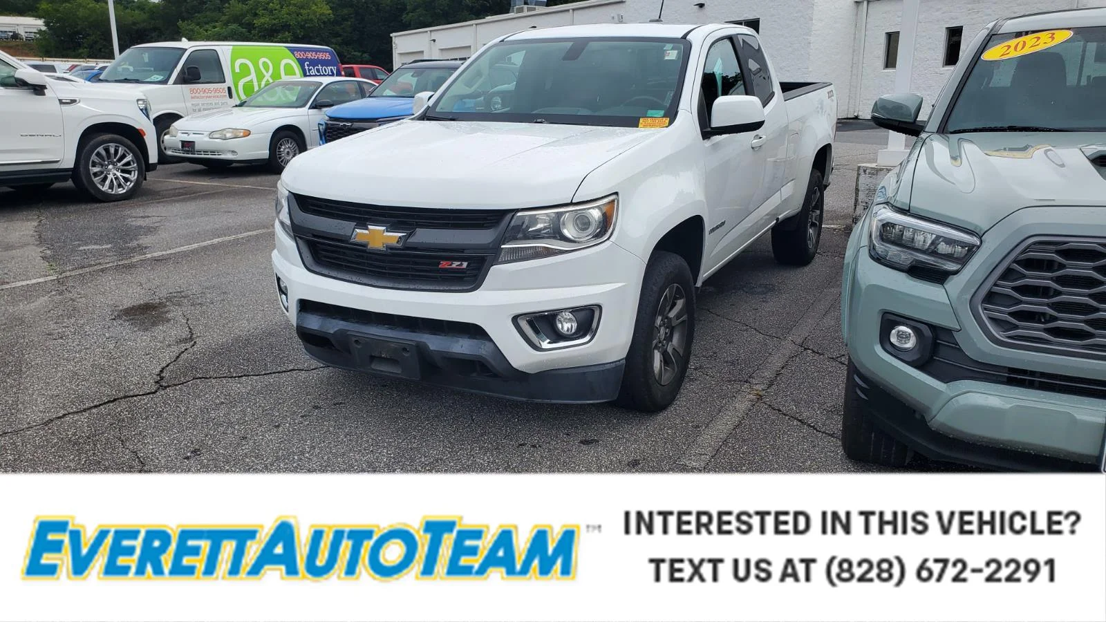 Used 2016 SUMMIT WHITE Chevrolet 4WD Z71 image 1