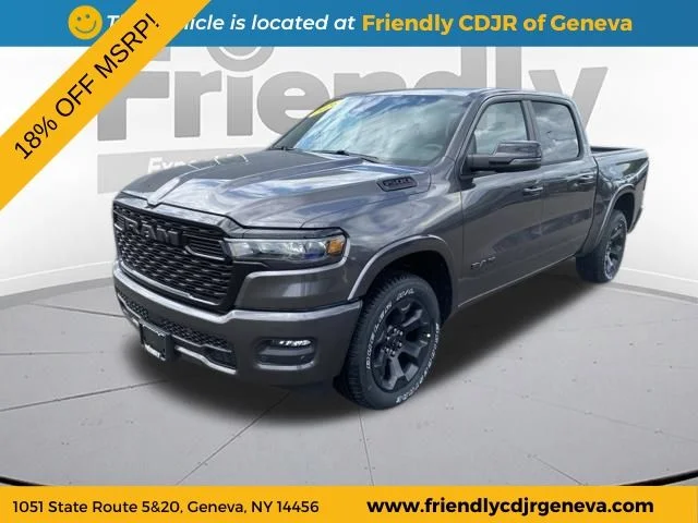 New 2026 Granite Crystal Metallic Clearcoat RAM Big Horn/Lone Star image 1