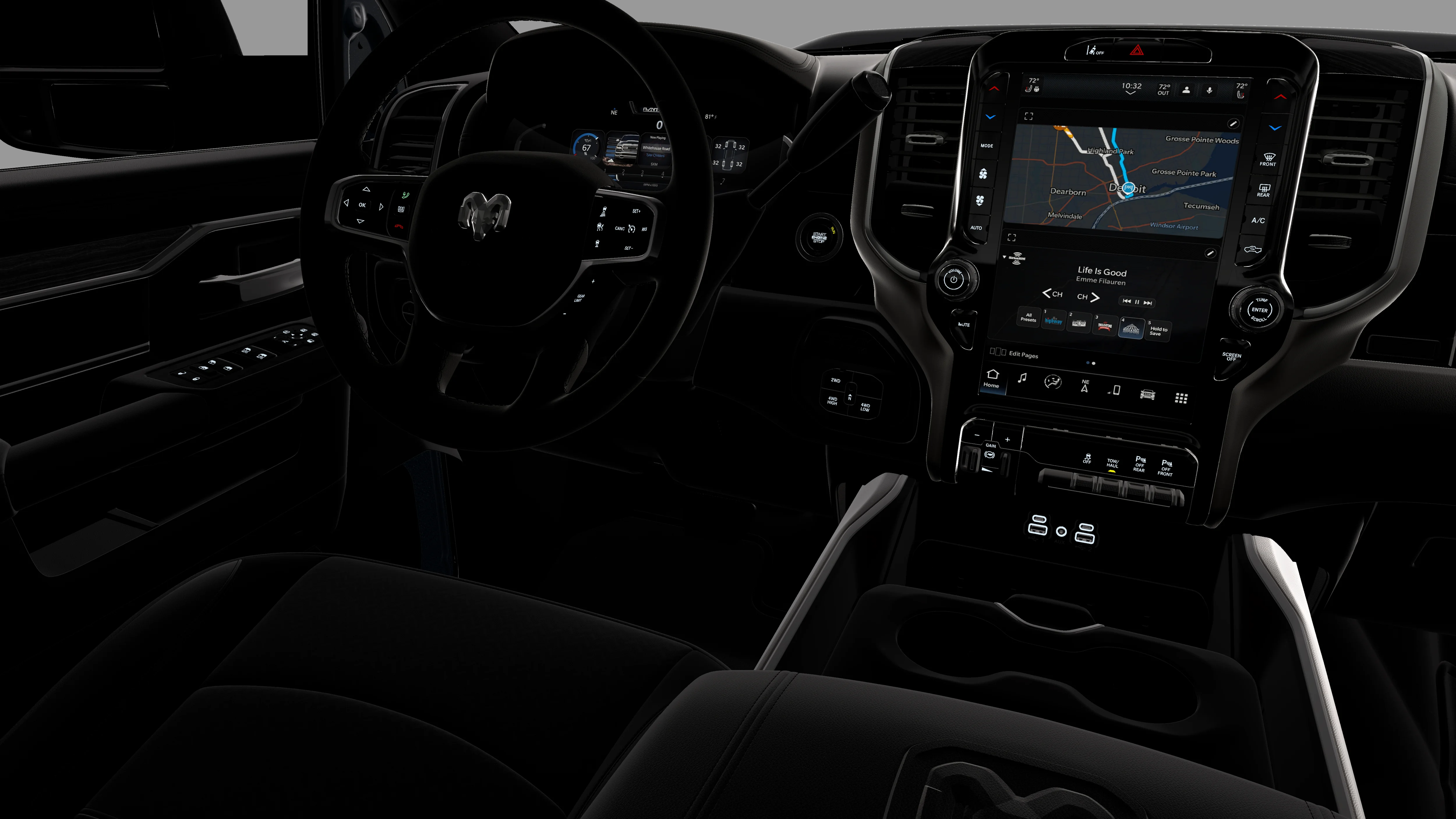 New 2026 Forged Blue Metallic Exterior Paint RAM LARAMIE image 21