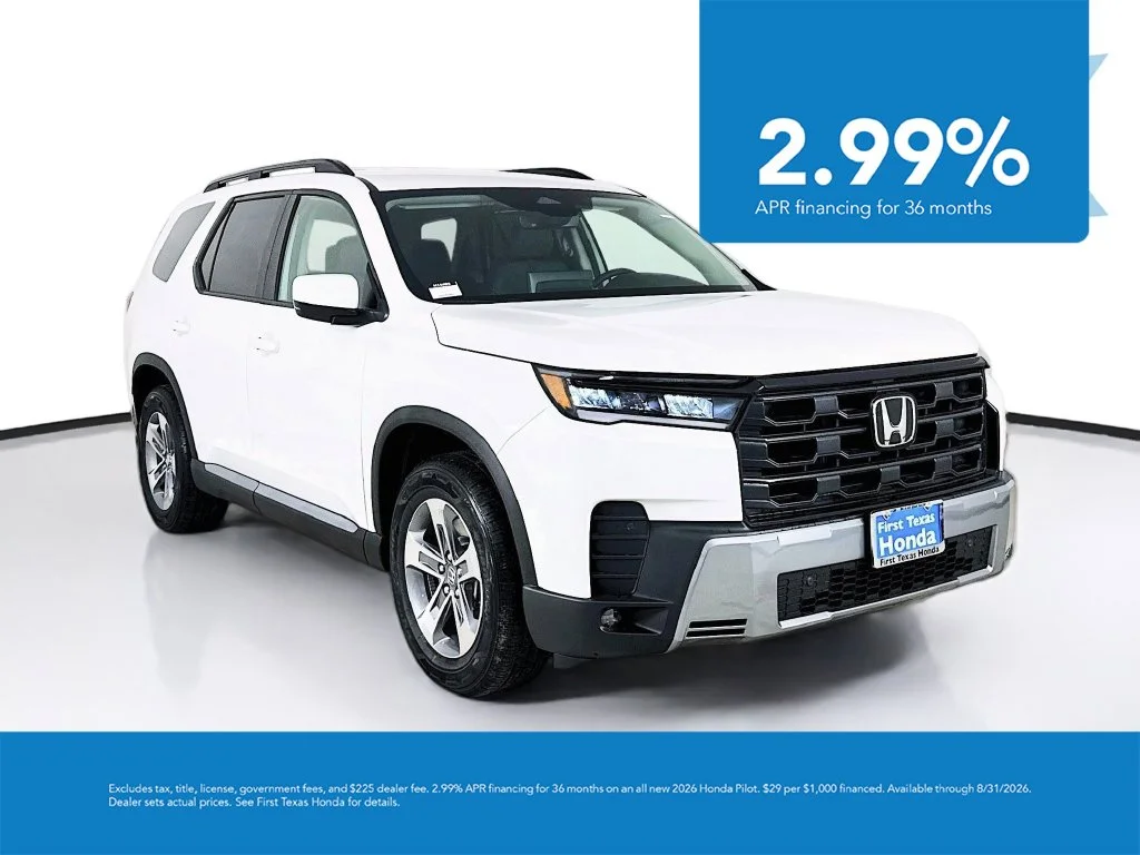 New 2026 Platinum White Pearl Honda EX-L image 1