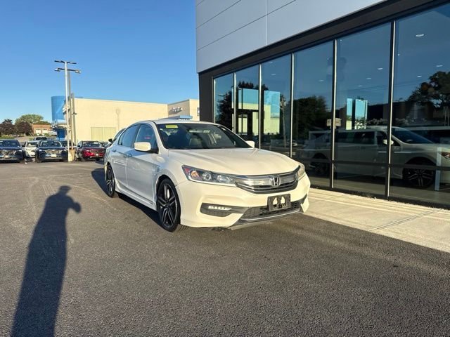 White 2016 Honda Accord Sedan Front-Wheel Drive