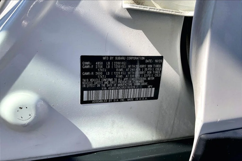Used 2024 White Subaru Premium image 37