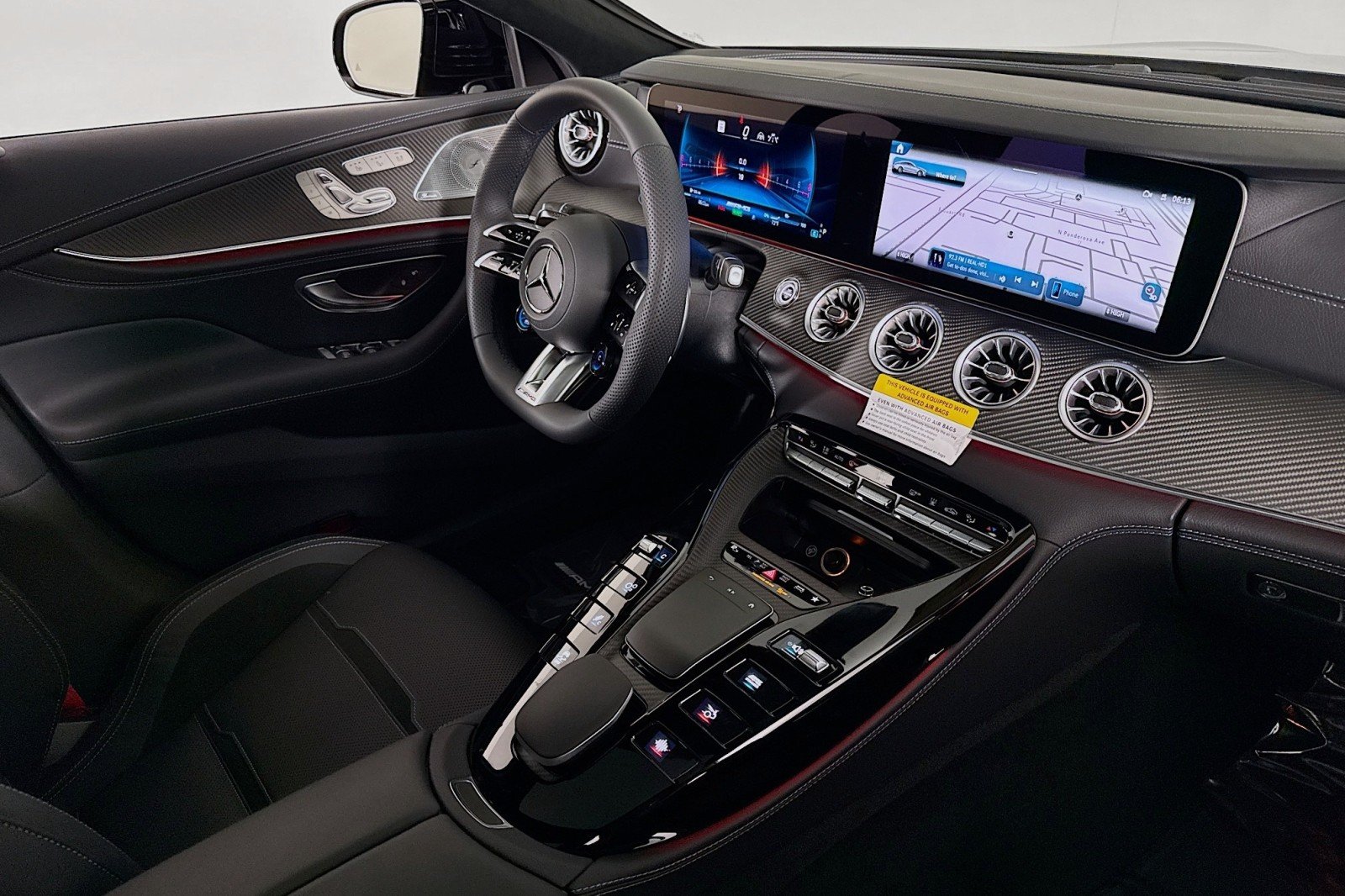 New 2026 MANUFAKTUR Graphite Grey Magno Mercedes-Benz AMG® GT 63 S E Performance 4-Door Coupe image 15