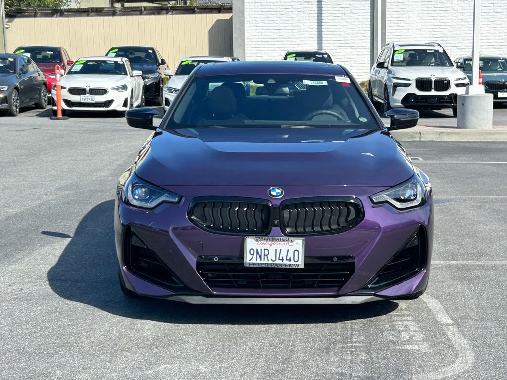 Certified Used 2024 Thundernight Metallic BMW M240i image 8