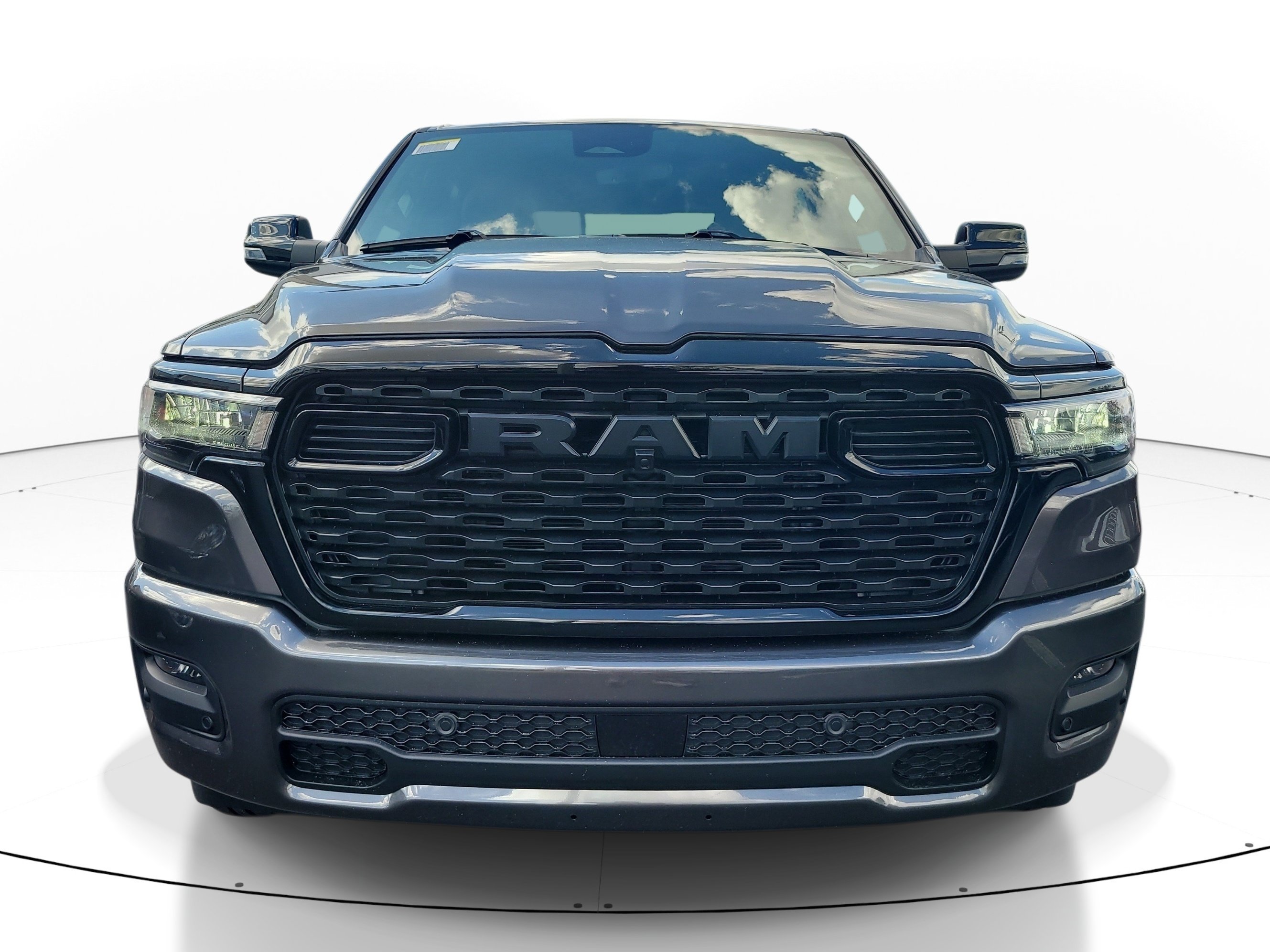 New 2027 Granite Crystal Metallic Clear-Coat Exterior Paint RAM Big Horn image 3