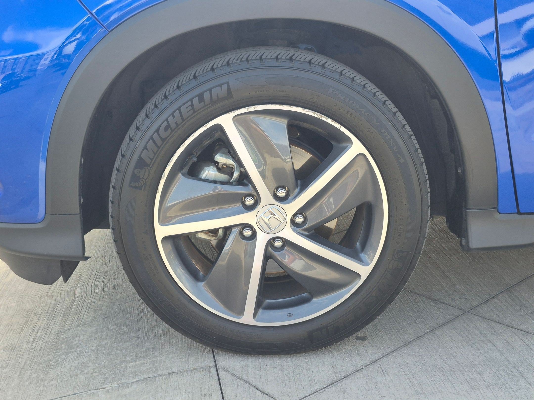 Used 2021 Aegean Blue Metallic Honda EX image 11