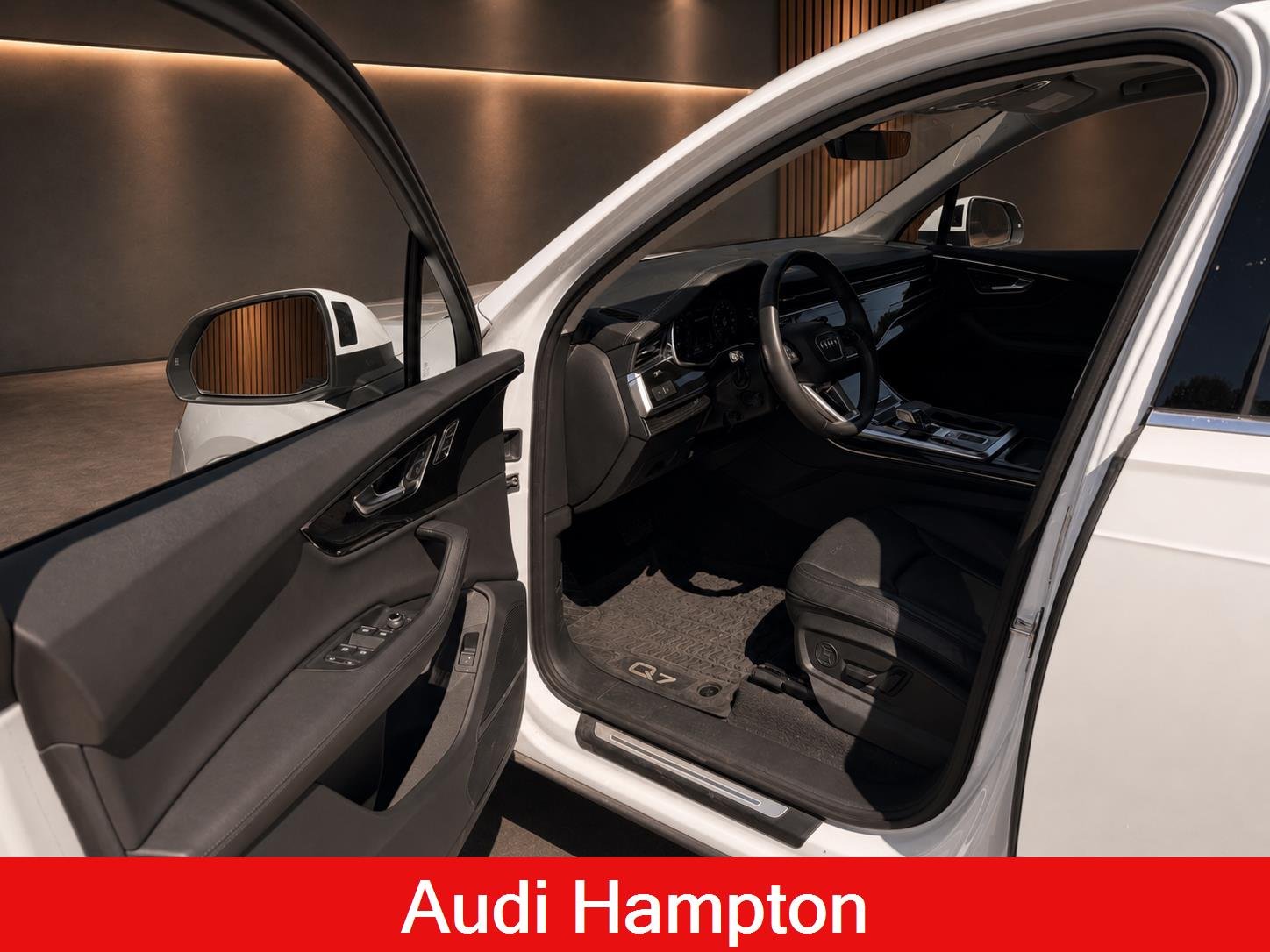 Used 2023 Glacier White Metallic Audi Premium Plus image 15