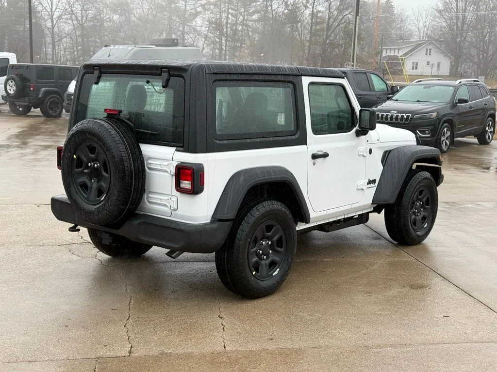 New 2026 Bright White Clear-Coat Exterior Paint Jeep Sport image 7