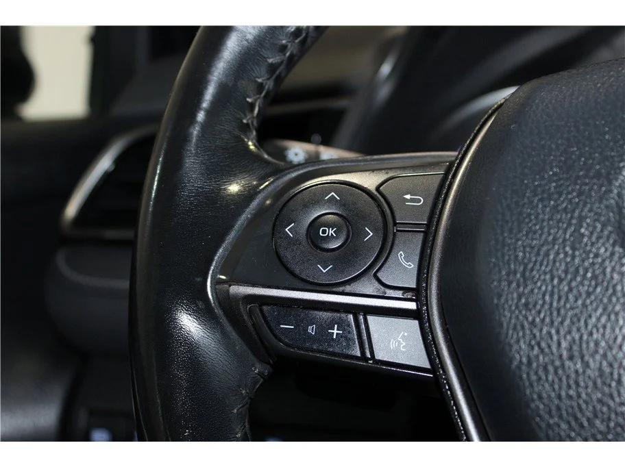 Used 2021 Blue Toyota SE Sedan 4D image 27