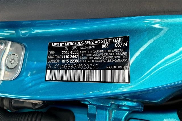 Certified Used 2025 MANUFAKTUR Hyper Blue Metallic Mercedes-Benz CLA 250 image 9