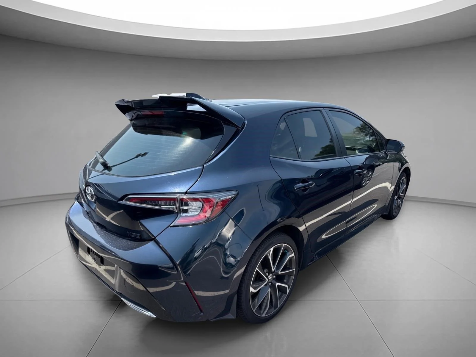 Used 2022 Galactic Aqua Mica TOYOTA XSE image 14