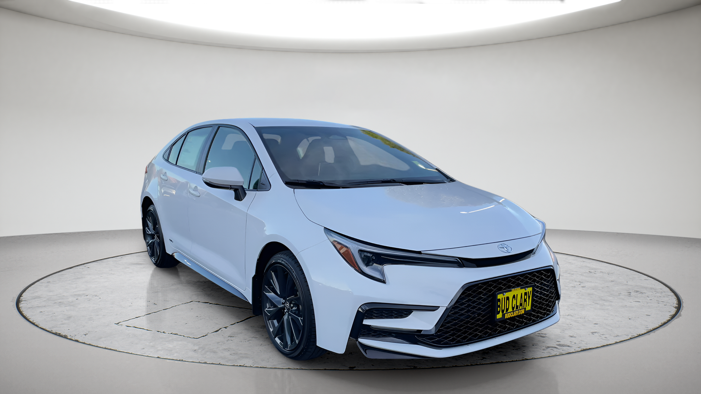 New 2026 White Toyota SE image 1