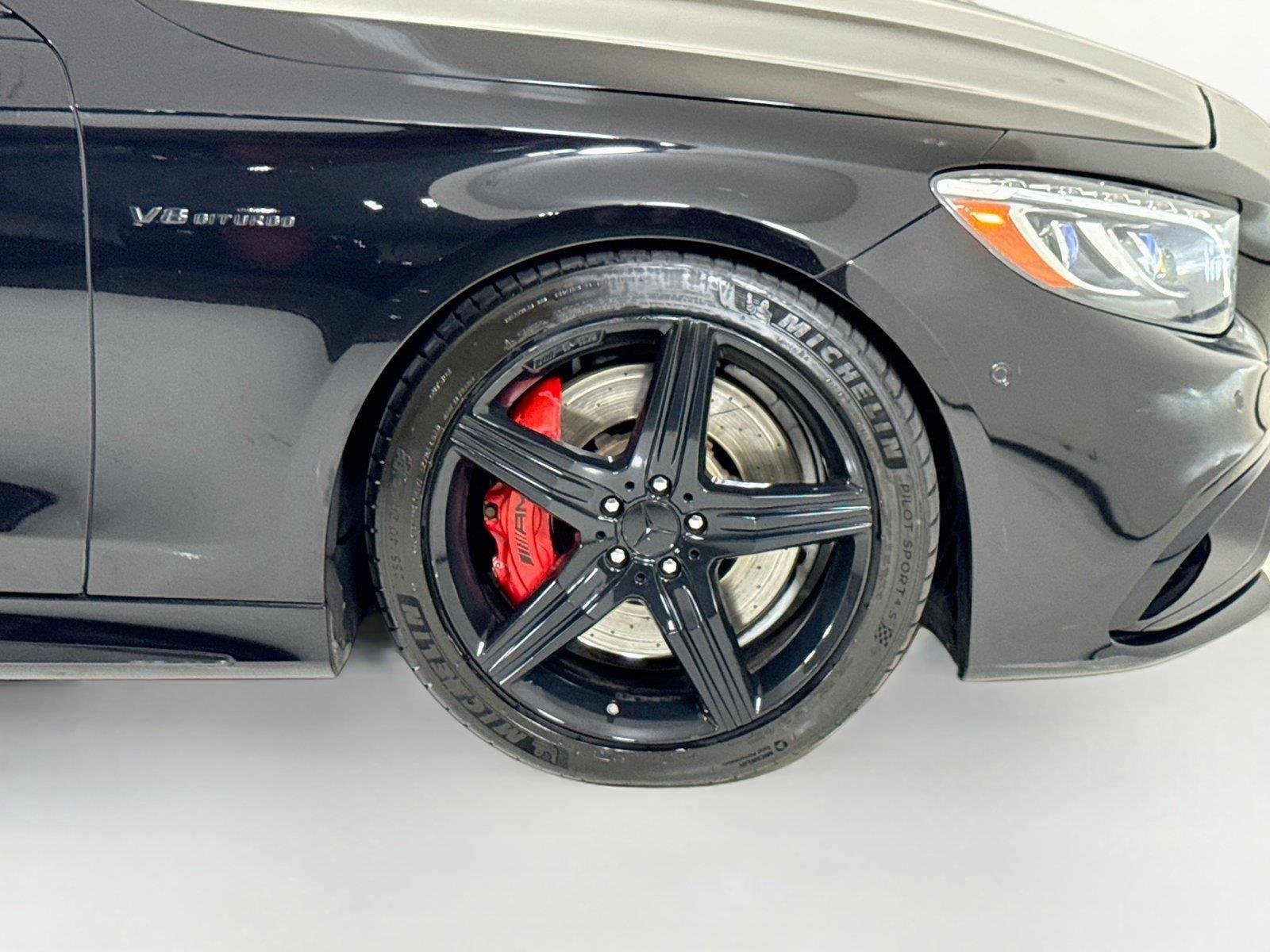 Used 2017 Obsidian Black Metallic Mercedes-Benz AMG® S 63 Conv | $187k MSRP | Designo Leather | Warmth & Comfort image 36