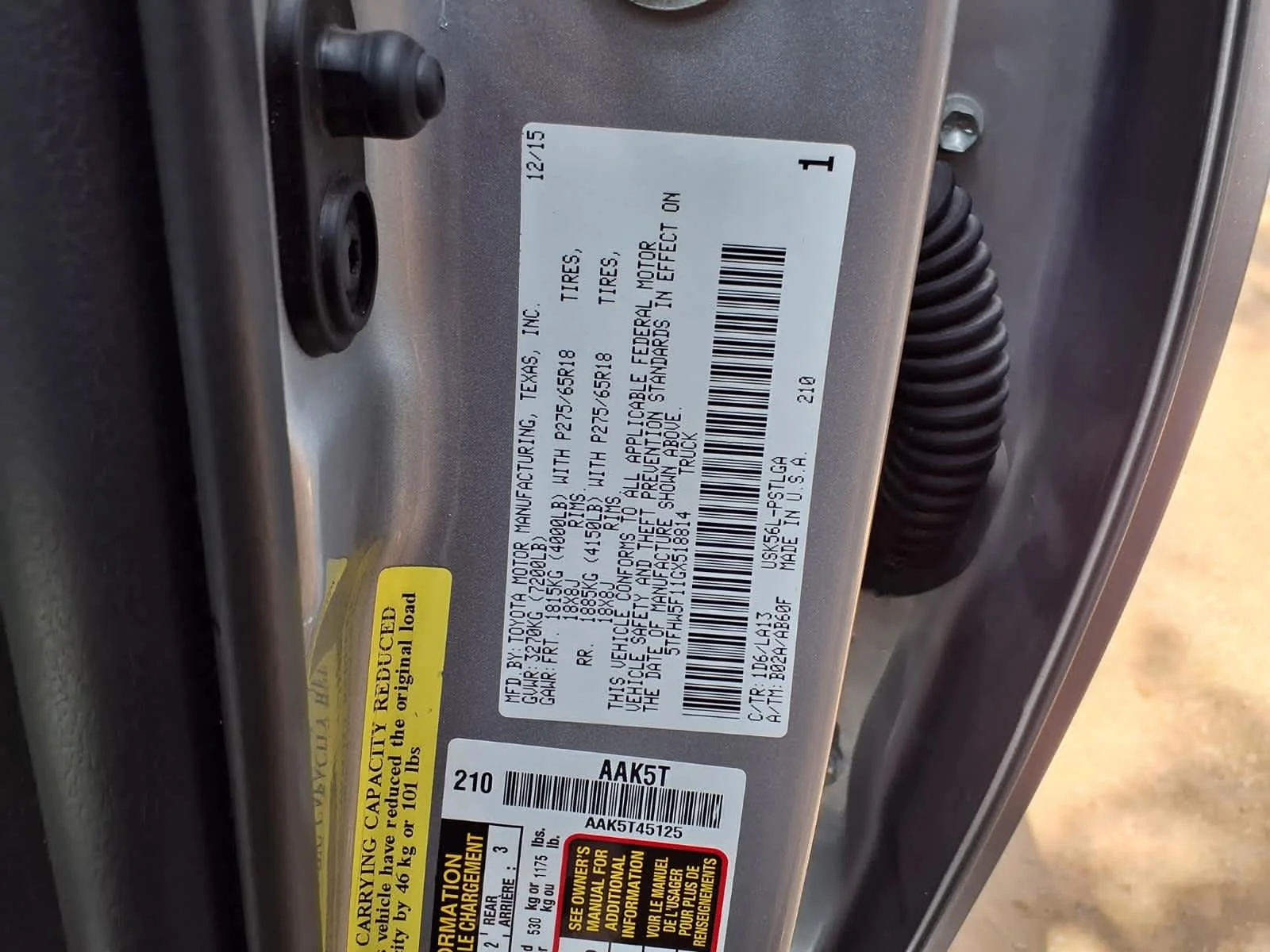 Used 2016 Silver Sky Metallic Toyota LTD image 31