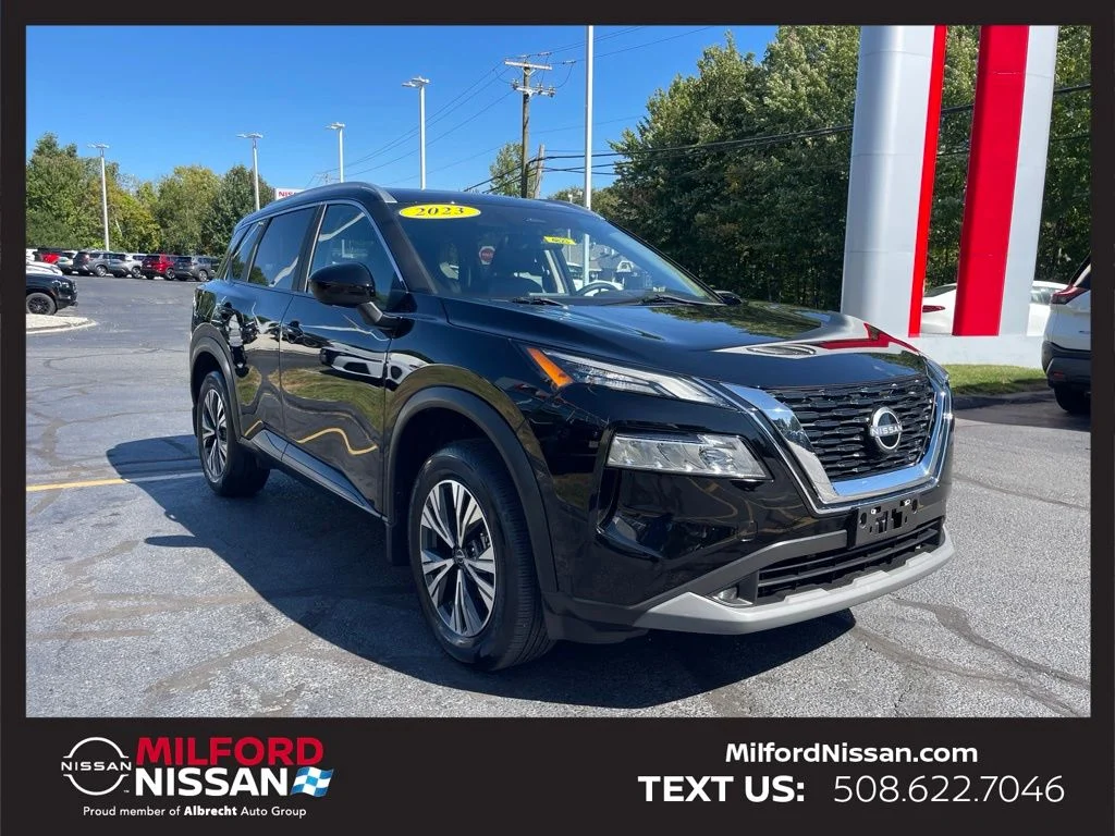 Certified Used 2023 Black Nissan SV image 7