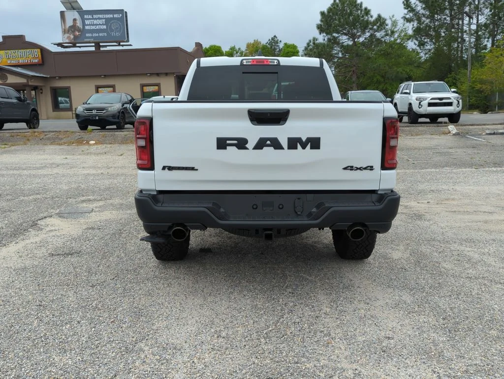 New 2026 Bright White Clear-Coat Exterior Paint RAM Rebel image 5