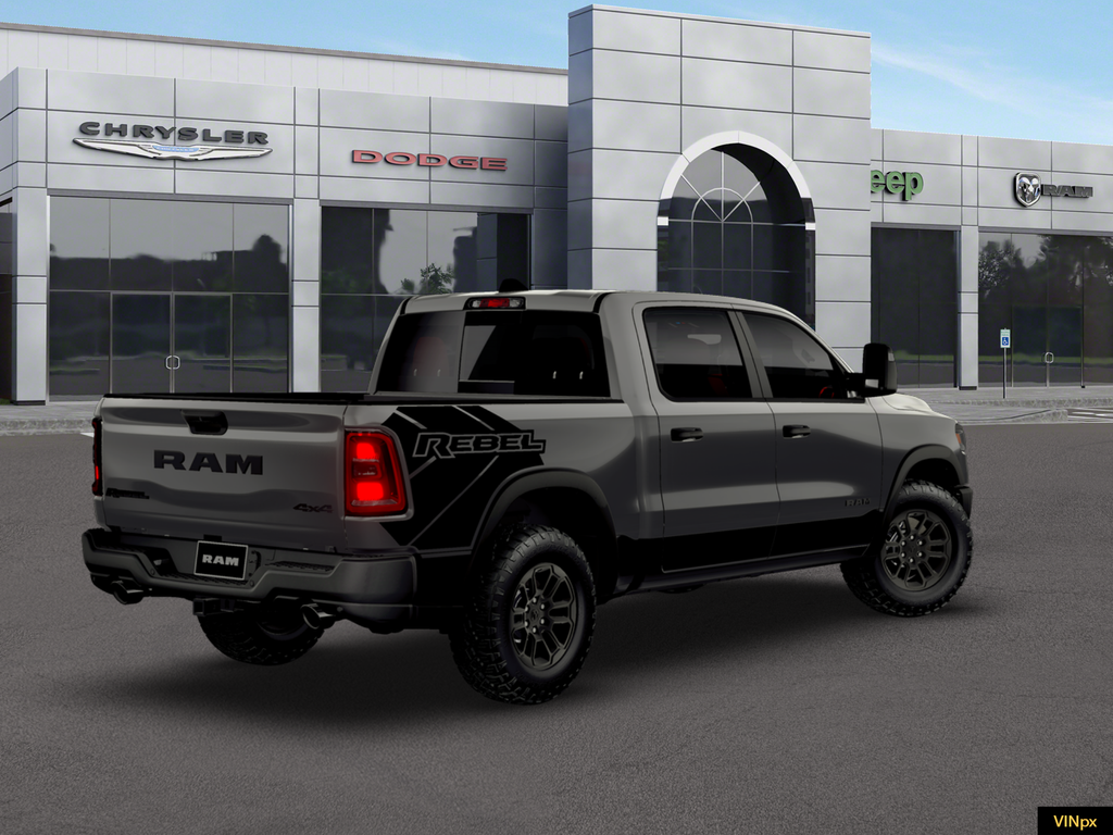 New 2026 Granite Crystal Metallic Clear-Coat Exterior Paint RAM Rebel image 14