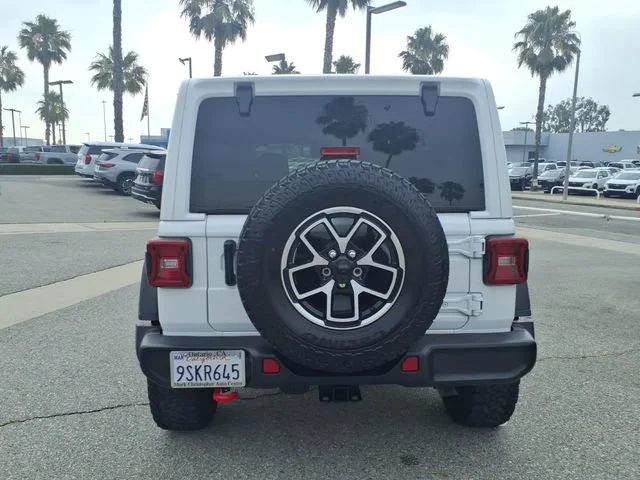 Used 2025 White Jeep 4-Door Rubicon 4x4 image 6
