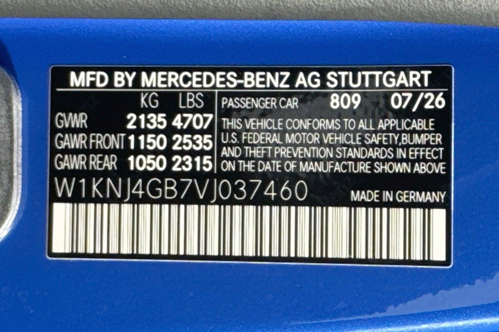 New 2027 Sky Blue Metallic Mercedes-Benz CLA 220 Hybrid image 29
