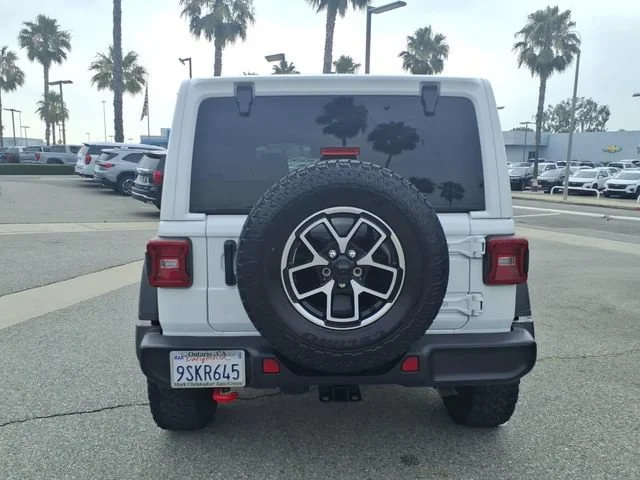 Used 2025 White Jeep 4-Door Rubicon 4x4 image 6