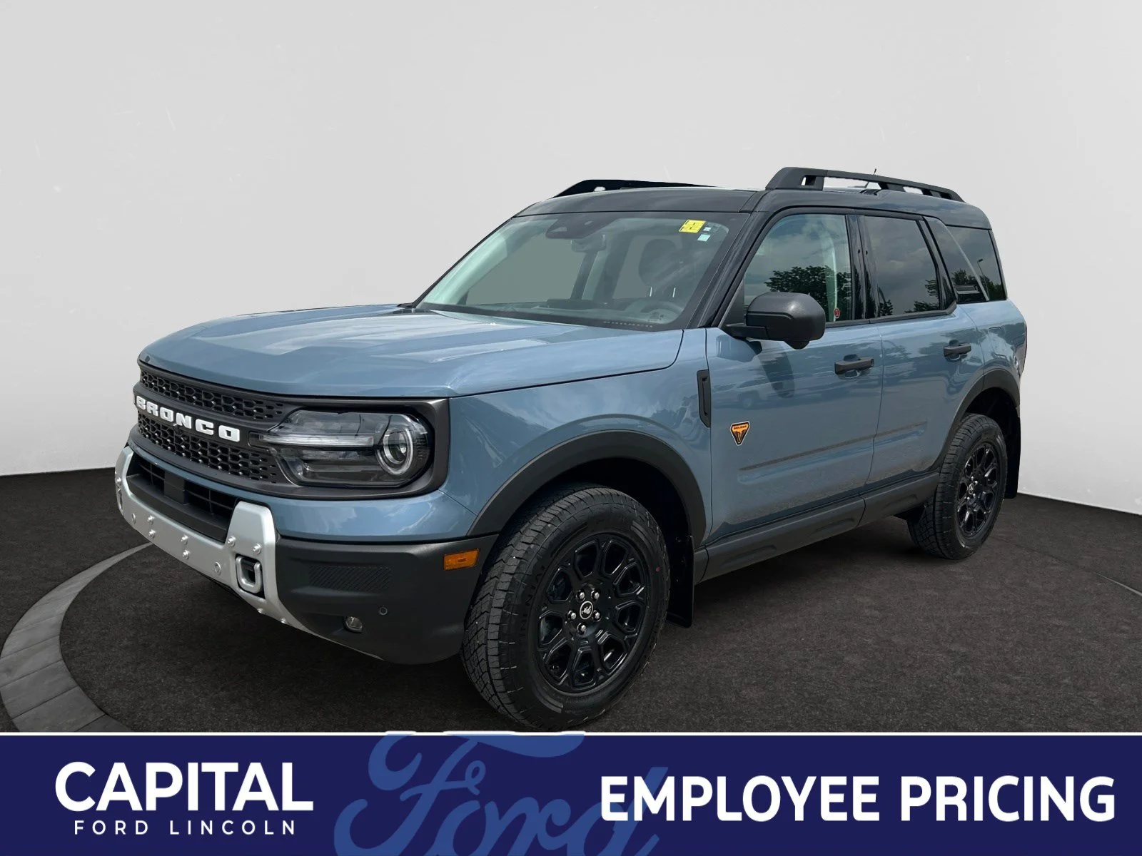 New 2026 Azure Grey Metallic Tri-Coat Ford Badlands image 1