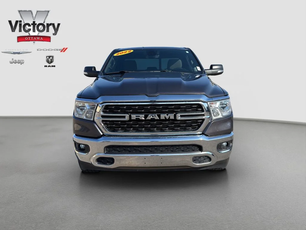 Certified 2022 RAM Ram 1500 Pickup Big Horn/Lone Star with VIN 1C6SRFBT1NN476008 for sale in Kansas City