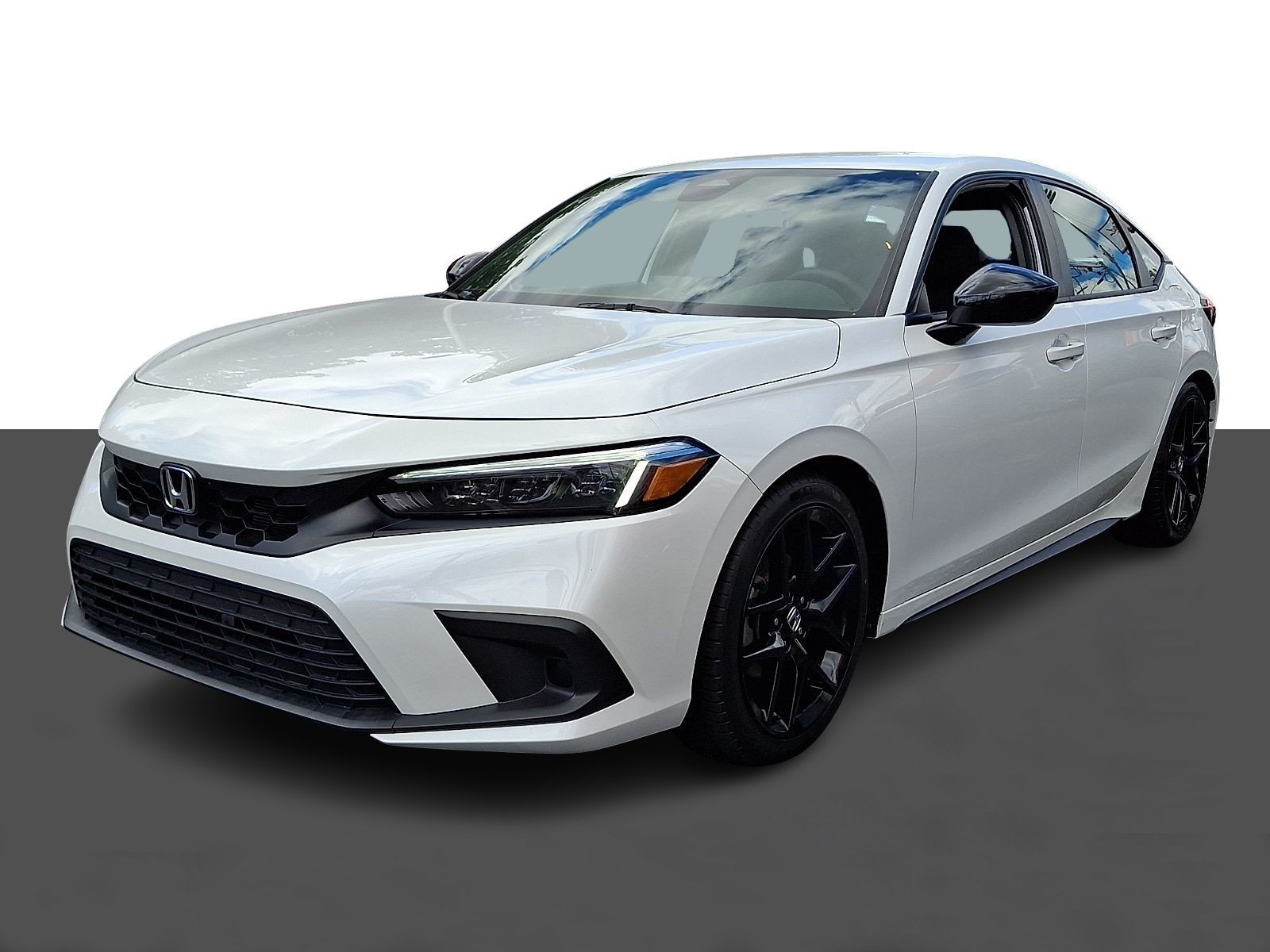Certified Used 2023 Platinum White Pearl Honda SPORT image 3