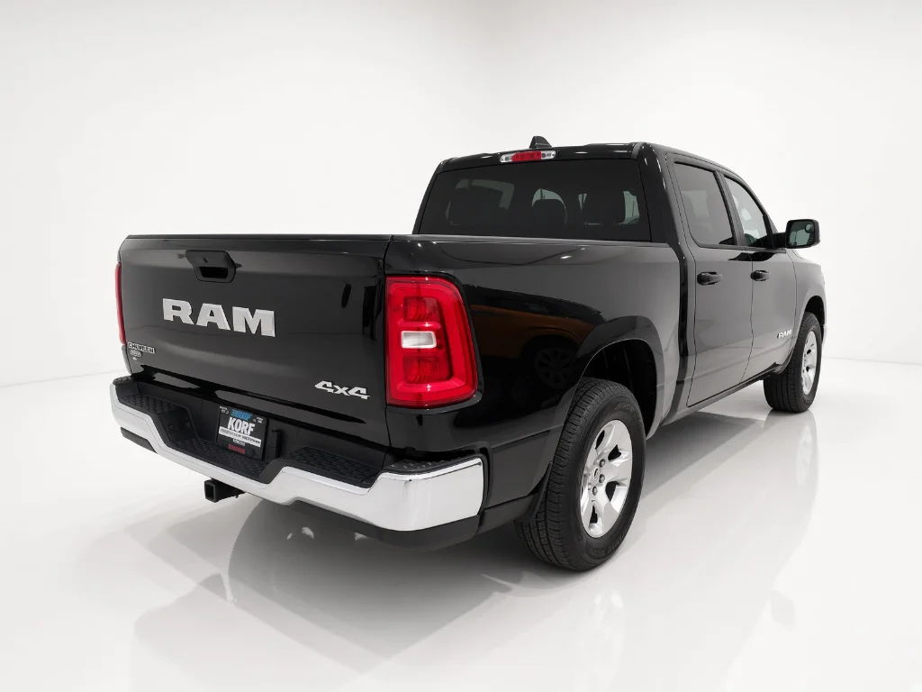 New 2026 Diamond Black Crystal Pearlcoat RAM Big Horn image 8